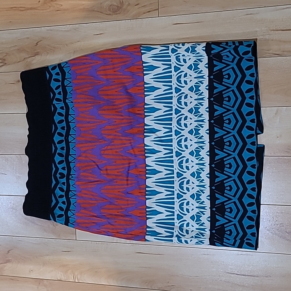 Anthropologie Plenty by Tracy Reese women's size 10 colorful skirt - Picture 2 of 6